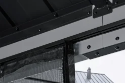 Sojag Gazebo Curtains-Lena 12 x 12 x 7 ft Black Polyester Curtains