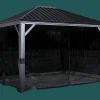 Sojag Hard-Top Gazebos-Marsala 10 ft. x 14 ft. Gazebo