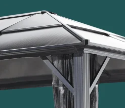 Sojag Hard-Top Gazebos-Meridien 10 ft. x 10 ft. Gazebo