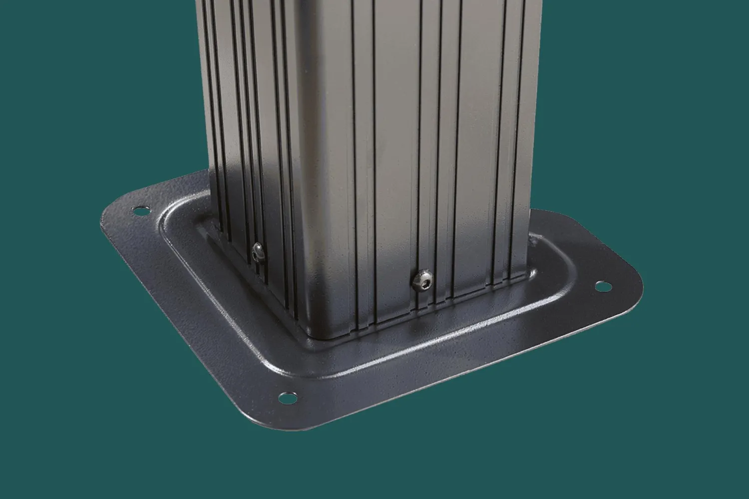 Hard-Top Gazebos-Sojag Monaco Charcoal 12 ft. x 12 ft. Gazebo