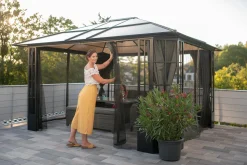 Sojag Hard-Top Gazebos-Savino Gazebo