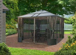 Sojag Hard-Top Gazebos-Savino Gazebo