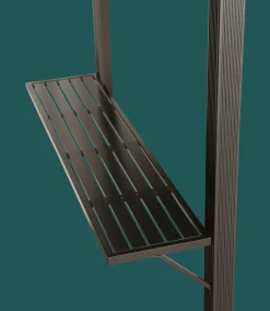 Sojag Grill Gazebos-Ventura 5 x 8 x 8 ft Dark Grey BBQ Grill Gazebo