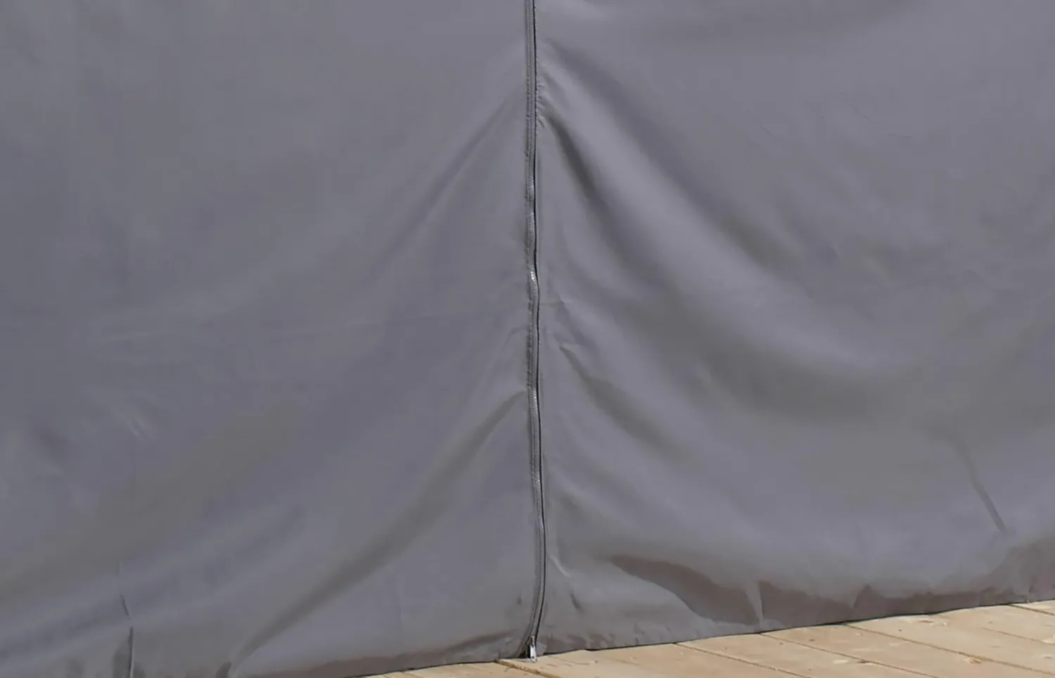 Sojag Gazebo Curtains-12x14 ft. Grey Curtains for Monaco/Messina/Mykonos Gazebos