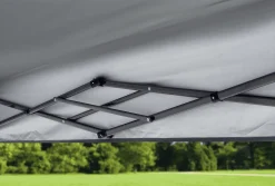 QuikShade Pop-Up Canopies-Summit X Pop-Up Canopy Tent with Awning