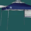QuikShade Pop-Up Canopies-Summit X Pop-Up Canopy with Awning