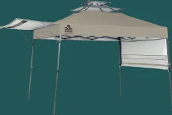 QuikShade Pop-Up Canopies|Canopy Tents-Summit X SX170 Straight Leg Pop-Up Canopy, 10 ft. x 17 ft. Blue