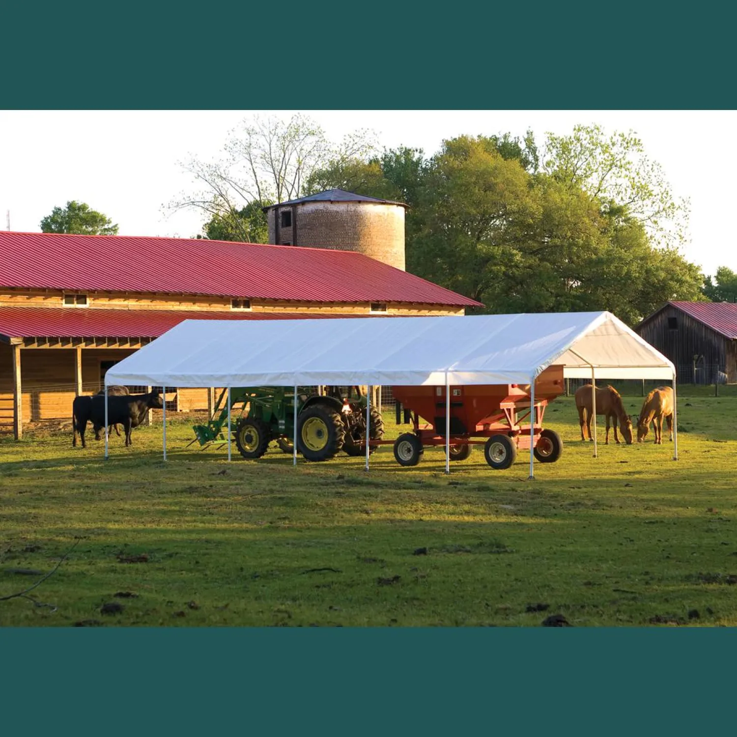 ShelterLogic Canopy Tents-Super Max™ Canopy, 18 ft. x 40 ft.