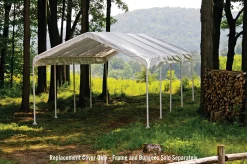 ShelterLogic Replacement Covers-Super Max™ Canopy Replacement Top, 12 ft. x 26 ft.