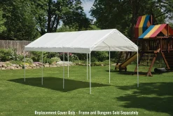 ShelterLogic Replacement Covers-Super Max™ Canopy Replacement Top, 10 ft. x 20 ft.