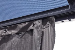 Sojag Gazebo Curtains-Turia Grey Polyester Curtains 10 ft. x 12 ft.