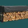 ShelterLogic Firewood Storage-Ultra Duty Firewood Rack with Cover, 8 ft.