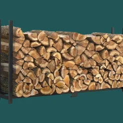 ShelterLogic Firewood Storage-Ultra Duty Firewood Rack, 8 ft.