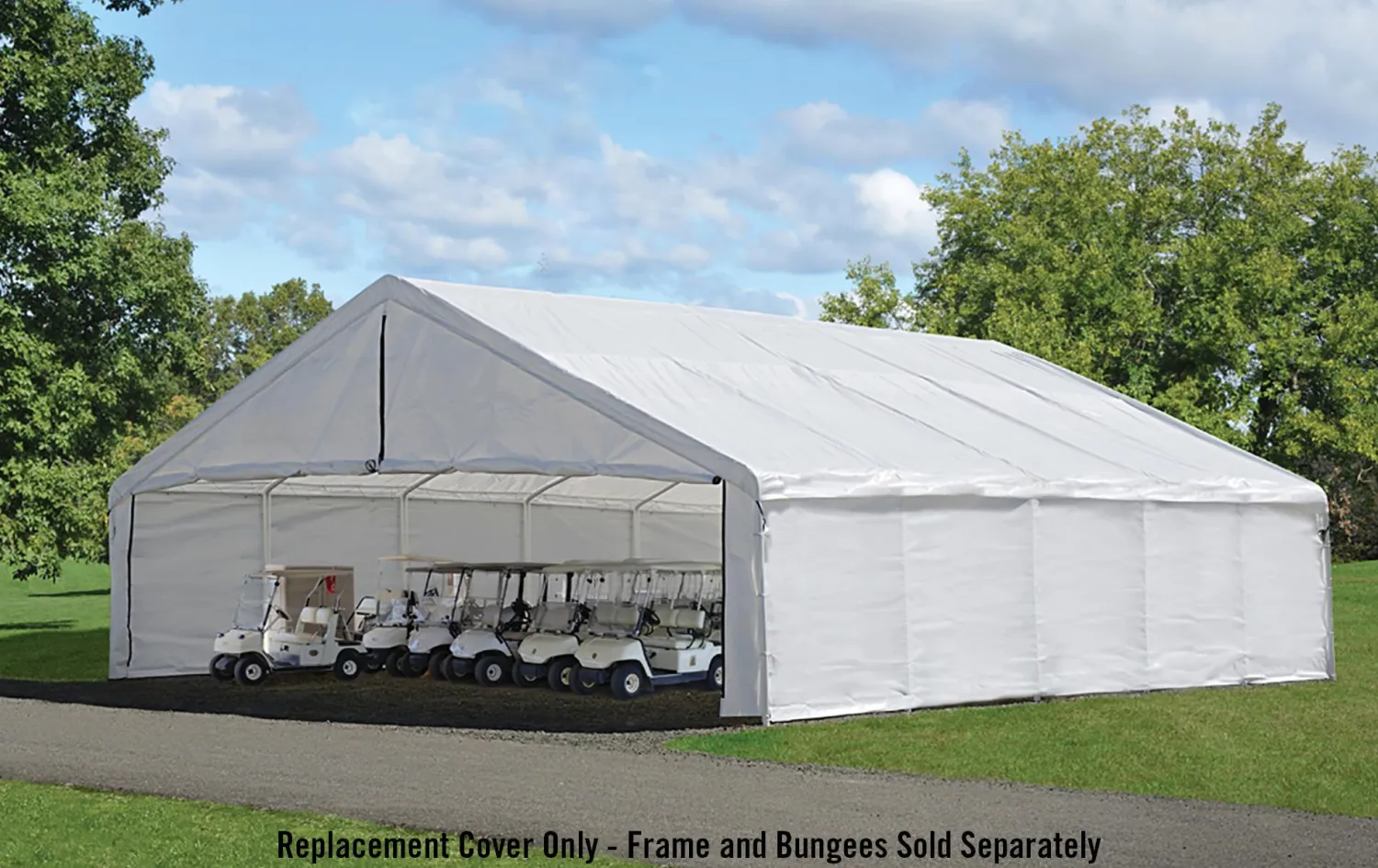 ShelterLogic Replacement Covers-Ultra Max™ Canopy Replacement Cover, 30 ft. x 30 ft.