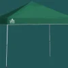 QuikShade Canopy Tents|Pop-Up Canopies-Weekender Elite WE100 Straight Leg Pop-Up Canopy, 10 ft. x 10 ft. Green