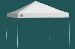 QuikShade Canopy Tents|Pop-Up Canopies-Weekender Elite WE100 Straight Leg Pop-Up Canopy, 10 ft. x 10 ft. Green