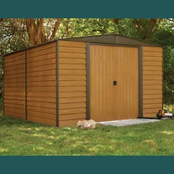 Arrow Metal Sheds-Woodridge Steel Storage Shed, 10 ft. x 12 ft.