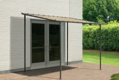 ShelterLogic Soft-Top Gazebos-10x6 Solano Gazebo Canopy Tan Cover